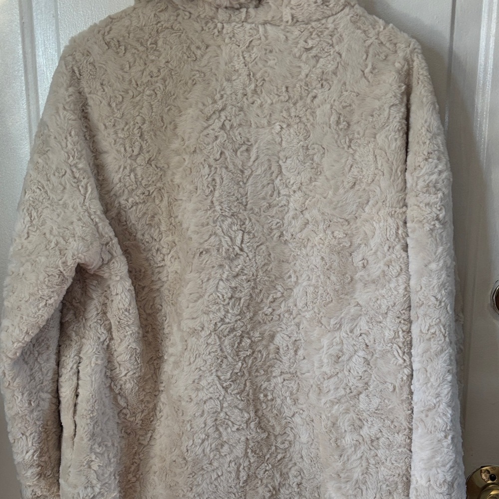 Ci Sono Cream Teddy Jacket - Picture 7 of 11